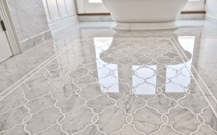 Marble Bathroom Floor Tile Ideas